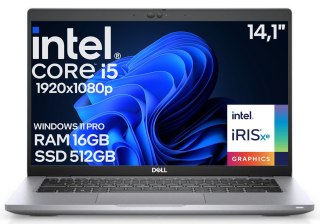 Laptop Dell Latitude 5420 i5-1145G7 11GEN Iris Xe 16GB 1TB SSD Win11 A