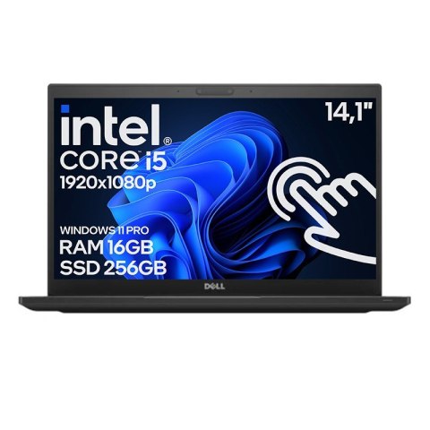Dotykowy Laptop Dell Latitude 7490 Carbon Core i5 8GEN 16GB 256SSD Win11 A- Dotykowy Laptop Dell Latitude 7490 Carbon Core i5 8GEN 16GB 256SSD Win11 A-