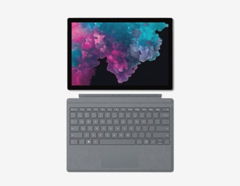 Zestaw Microsoft Surface Pro 6 Core i5 7GEN 8GB 256SSD Win11 Srebrny A + Oryginalna klawiatura Microsoft