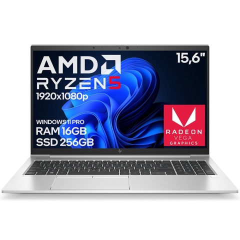 Laptop 15" HP 855 G7 Ryzen 5 4650U 16GB 256SSD A- Laptop 15" HP 855 G7 Ryzen 5 4650U 16GB 256SSD A-