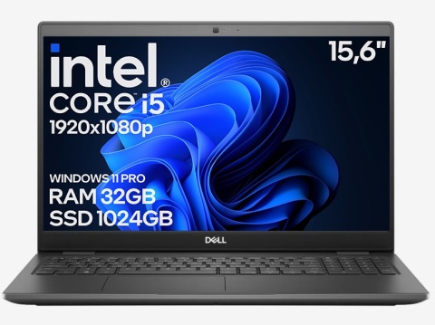 Laptop Dell Latitude 3510 Core i5 10GEN 32GB 1TB SSD Win11 B