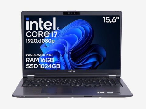 Laptop Fujitsu Celsius U7510 Core i7 10GEN 16GB 1TB SSD Win11 A-