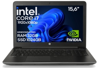 Laptop HP ZBOOK 15 G3 Core i7-6820HQ 32GB 1TB SSD Quadro M1000M FullHD Win11 B
