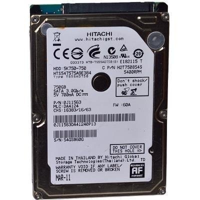 Dysk Twardy 750GB HDD Laptop 2,5 cala