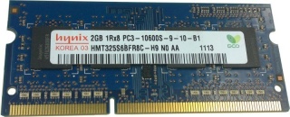 Pamięć RAM DDR3 2GB SO-DIMM