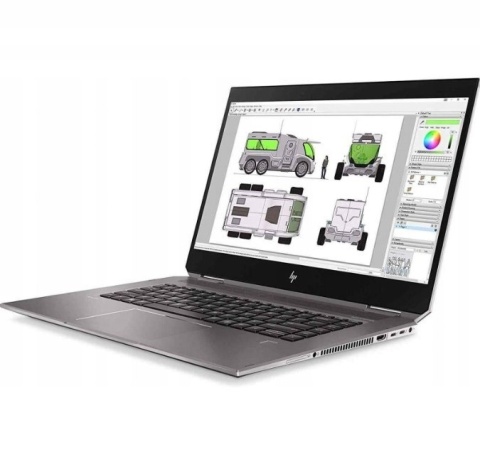 Laptop HP ZBook Studio G5 i7 9GEN Quadro P1000M 16GB 256SSD Win11 A