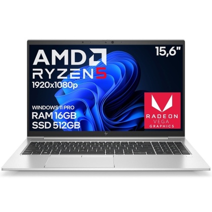 Laptop 15" HP 855 G7 Ryzen 5 4650U 16GB 512SSD A-