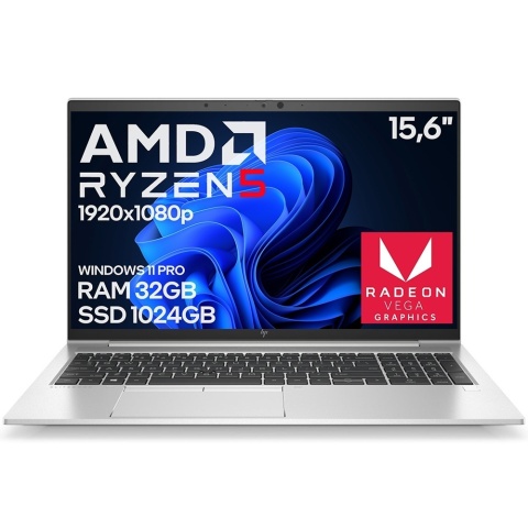 Laptop 15" HP 855 G7 Ryzen 5 4650U 32GB 1TB A