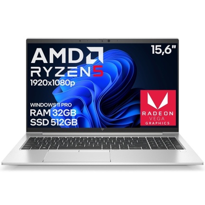 Laptop 15" HP 855 G7 Ryzen 5 4650U 32GB 512SSD A-