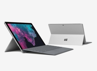 Zestaw Microsoft Surface Pro 5 Core i5 7GEN 8GB 256SSD Win11 Srebrny A + Oryginalna klawiatura Microsoft
