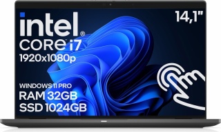 Dotykowy Laptop Dell Latitude 7410 Carbon Core i7 10GEN 32GB 1TB Win11 A