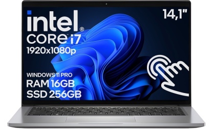 Dotykowy Laptop Dell Latitude 7410 Silver Core i7 10GEN 16GB 256GB SSD Win11 A-