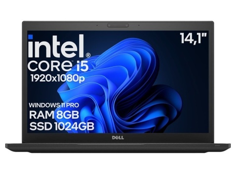 Laptop Dell Latitude 7490 Core i5 8GEN 8GB 1TB SSD Win11 A-