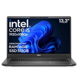 Laptop Dell Latitude 7300 Core i5 8GEN 16GB 512GB SSD Win11 A-