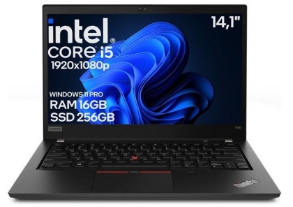 Laptop Lenovo ThinkPad T490 Core i5 8GEN 16GB 256GB SSD Win11 A+