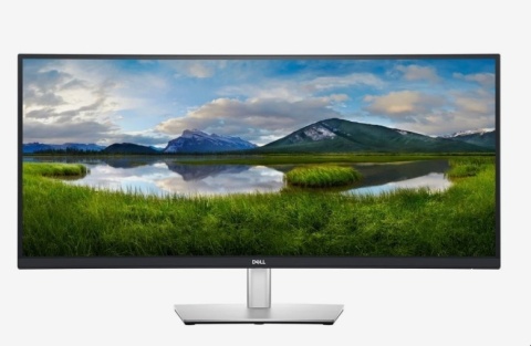 Monitor 34" Dell P3421W Curved Black 3440x1440p B