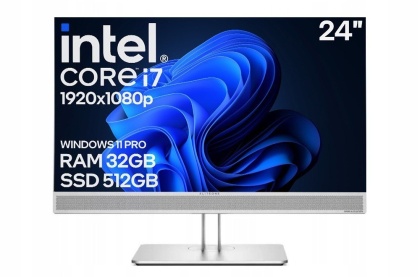 AIO 24" HP 800 G5 i7 9GEN 32GB 512GB SSD A