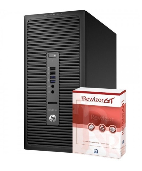 Komputer HP EliteDesk 700 G1 MT Core i5 4GEN 8GB 240GB SSD Win10 KL A + InsERT Rewizor GT