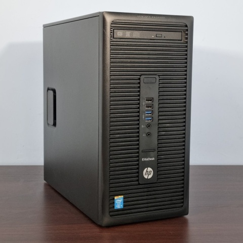 Komputer HP EliteDesk 700 G1 MT Core i5 4GEN 8GB 240GB SSD Win10 KL A + InsERT Subiekt GT 3 stanowiska