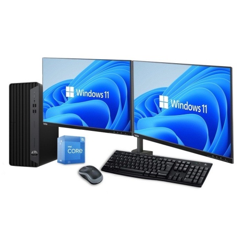 Zestaw komputerowy HP ProDesk 400 G7 Core i5 10GEN 16GB 512SSD Win11 + podwójny Monitor T24M-10 A