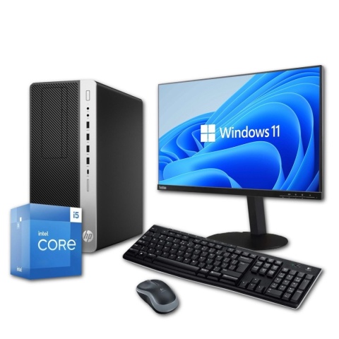 Zestaw komputerowy HP ProDesk 600 G5 Core i5 8GEN 16GB 512SSD Win11 + Monitor T24M-10 A