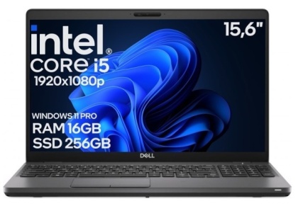 15" Dell 5500 Core i5 8GEN 16GB 256GB SSD B