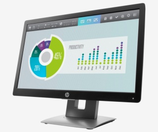 20" HP E202 Czarny 1600x900 A