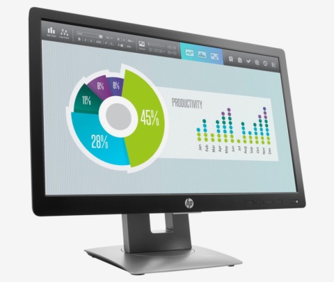 20" HP E202 Czarny 1600x900 A