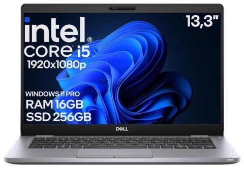 13" Dell 5310 Core i5 10GEN 16GB 256SSD B