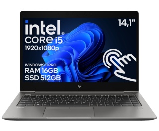 14" HP Zbook 14U G6 Core i5 8GEN 16GB 512SSD A-