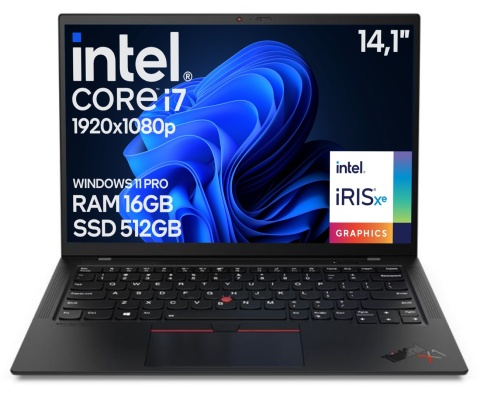 14" Lenovo X1 Carbon 9 Core i7 11GEN 16GB 512GB SSD B