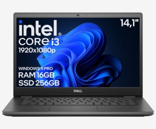 14" Dell Latitude 3410 Core i3 10GEN 16GB 256SSD A