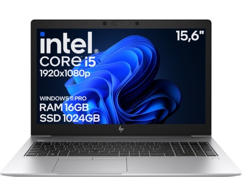 15" HP Elitebook 850 G5 Core i5 8GEN 16GB 1TB SSD A