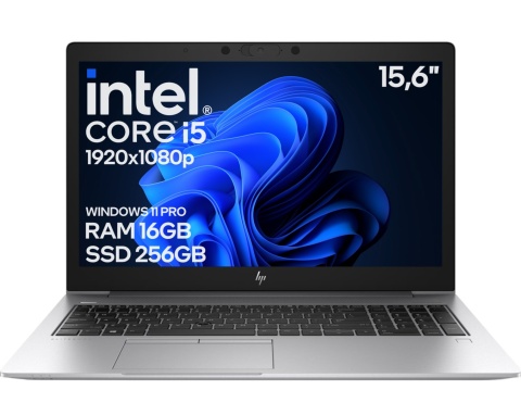 15" HP Elitebook 850 G5 Core i5 8GEN 16GB 256SSD A