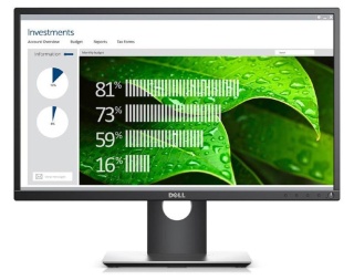 23" Dell P2317H Czarny 1920x1080p A