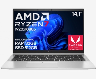 14" HP EliteBook 845 G8 Ryzen 7 5850U 32GB 512SSD B